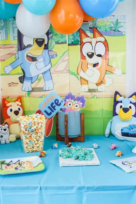 bluey birthday decor